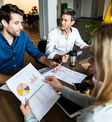 Sourcing team meeting